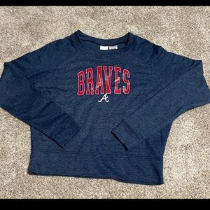 Size Medium Atlanta Braves Sweatshirt.